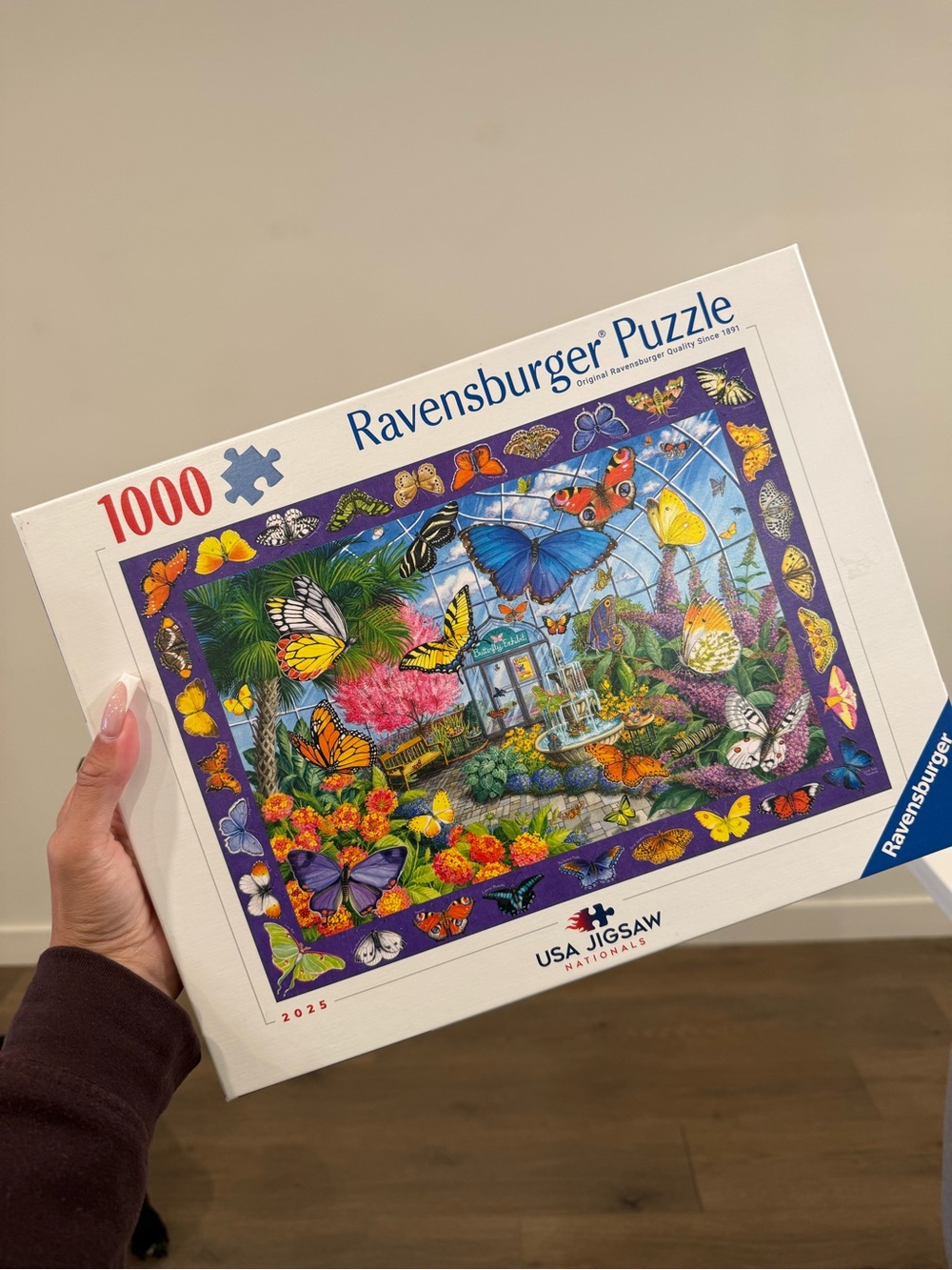 Ravensburger 1000-Piece Butterfly Garden Puzzle